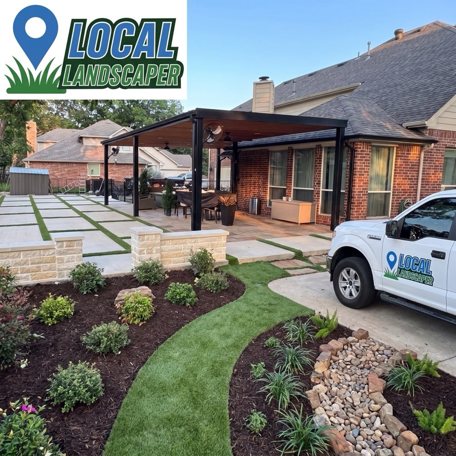 Local Landscaper DFW outdoor project